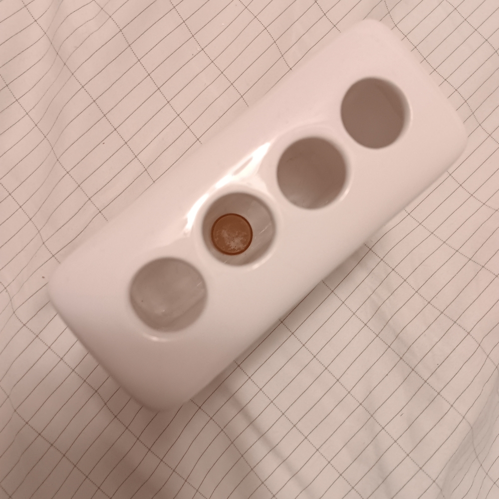Source Unknown White Bath Accessory Set - Picture 2 of 7